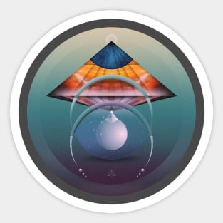 ∆ : Andromedan Eclipse Sticker